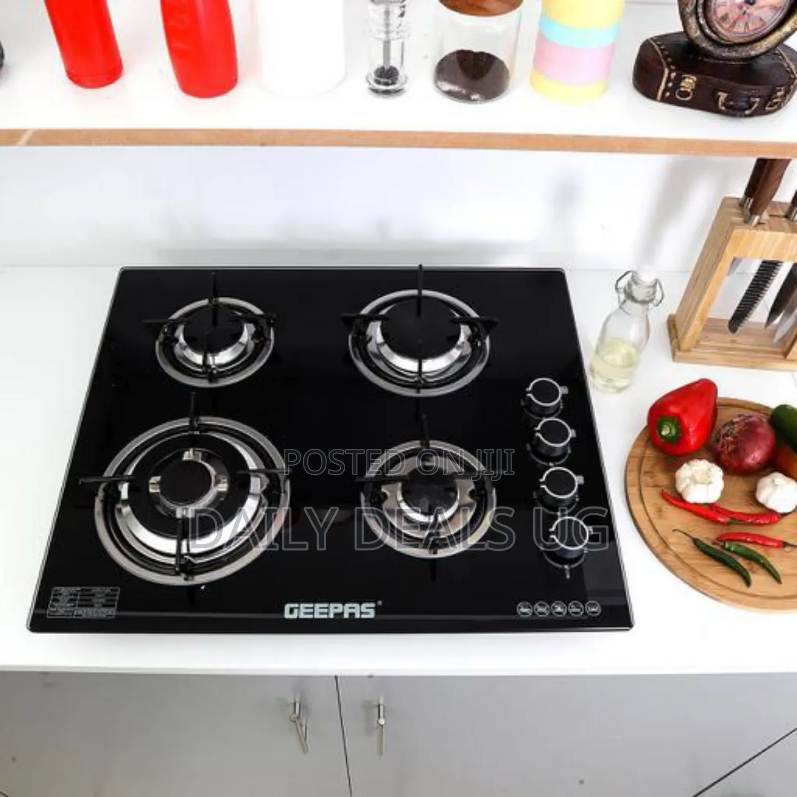 Geepas Gk4410 4-Burner Gas Cooker