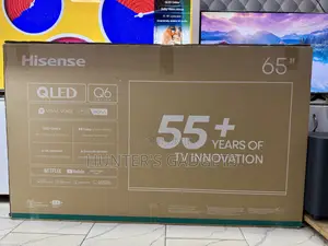 Hisense 65-Inch Qled Q6 Series Smart Uhd Brand New 2025 Model