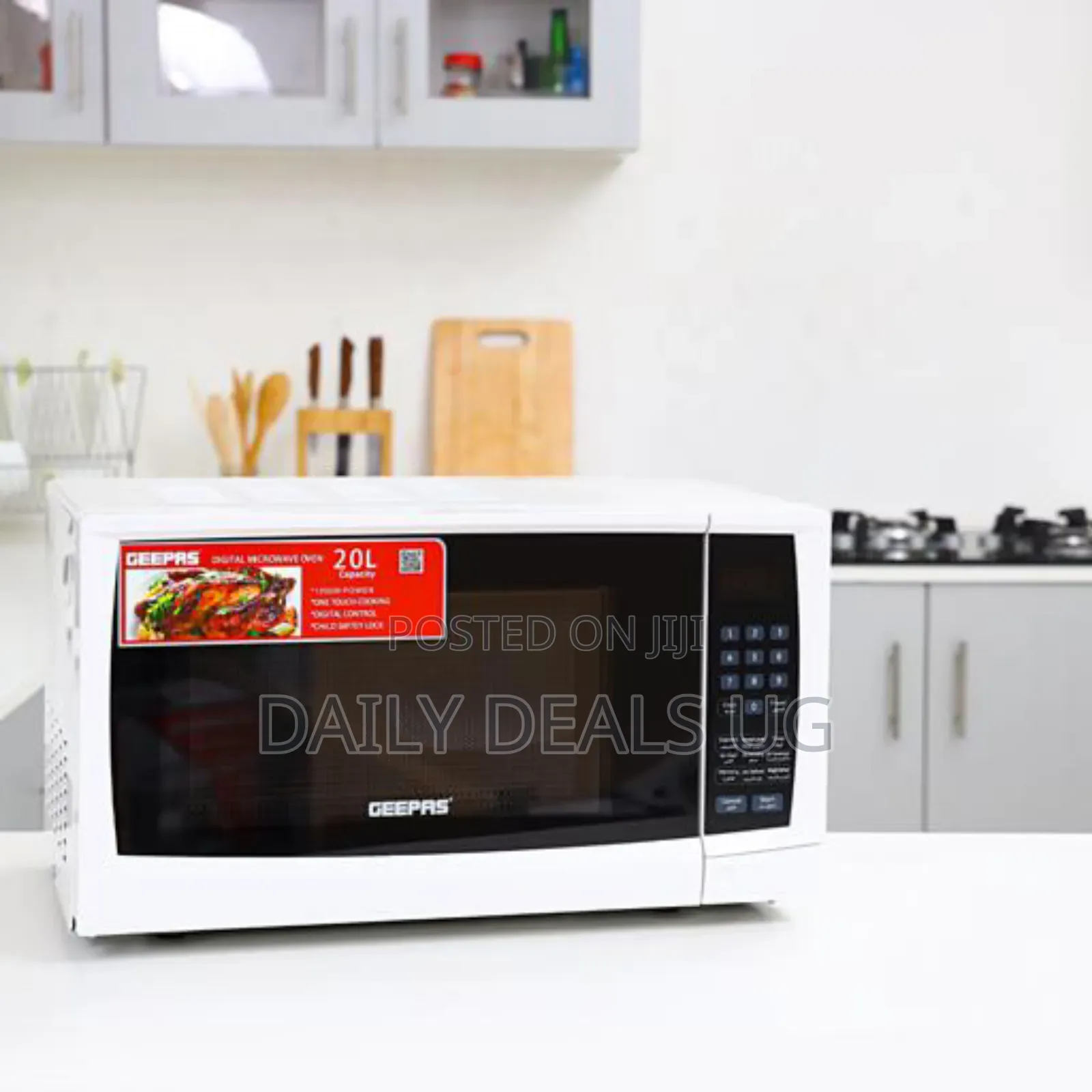 Geepas Gmo1895 20l 1200w Digital Microwave Oven