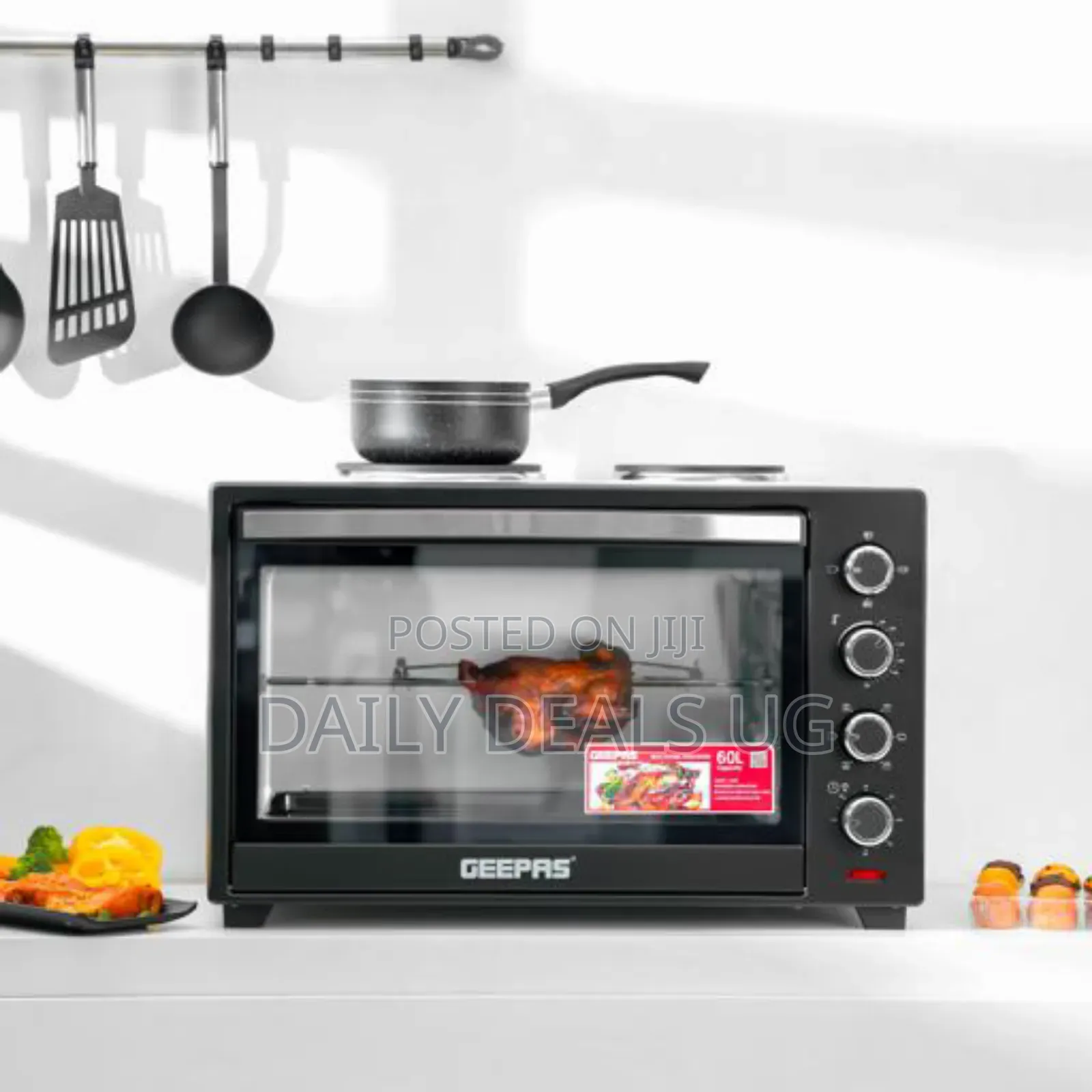 Electric Oven, 59l Geepas Go4452