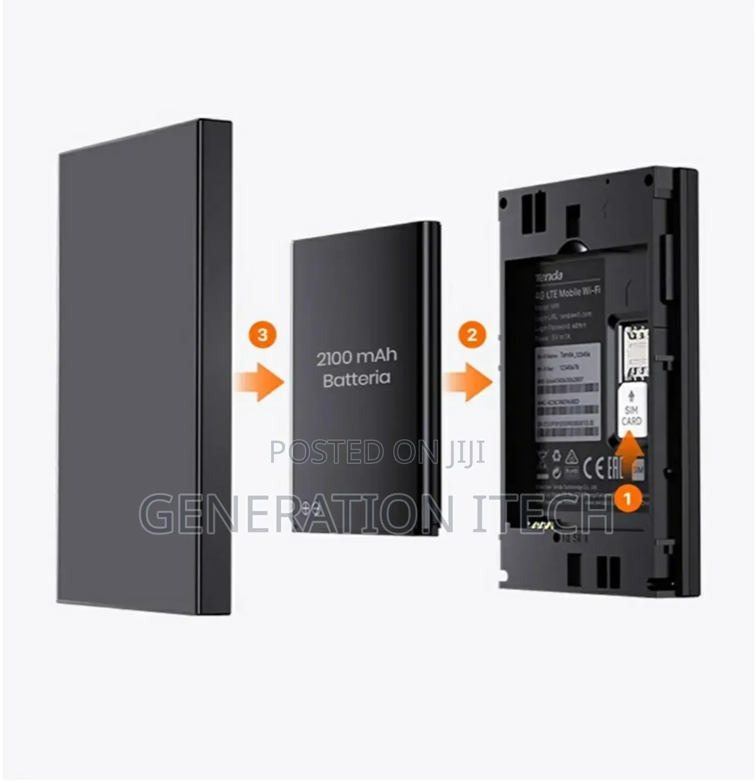 Tenda 4g Mobile Mifi - Wifi Router- 4g180