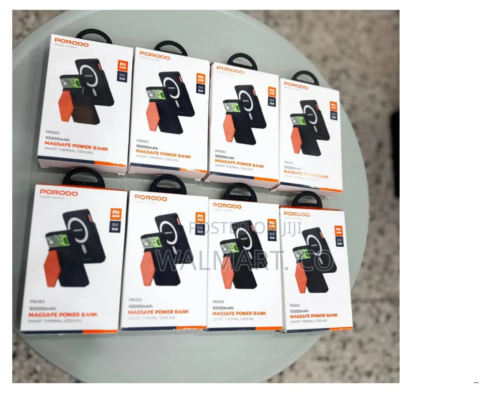 Porodo 8000mah Folding 4 Device Wireless Charger