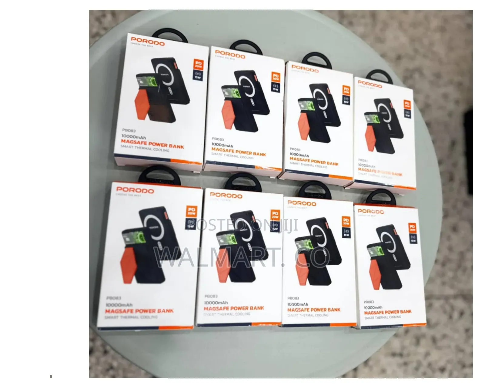 Porodo 8000mah Folding 4 Device Wireless Charger