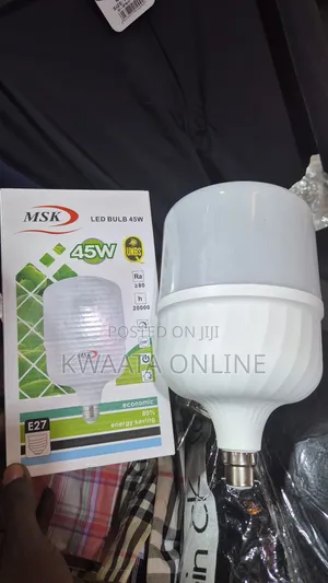 MSK 45w Bulb With Bayonet Cap-White