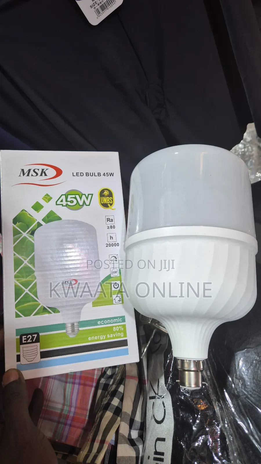 MSK 45w Bulb With Bayonet Cap-White