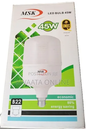 MSK 45w Bulb With Bayonet Cap-White
