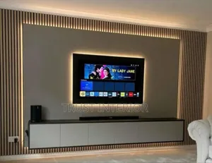 Simple Tv Stand Installed 65