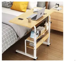 Adjustable Laptop Table Brown