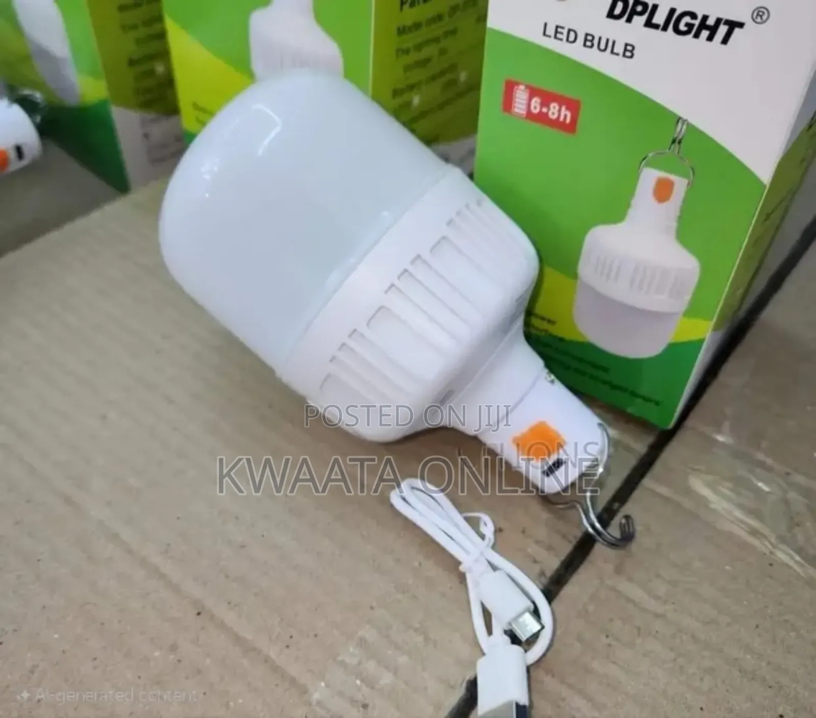 50w Portable Camping Lights Usb Rechargeable Led Bulb Camping Lantern