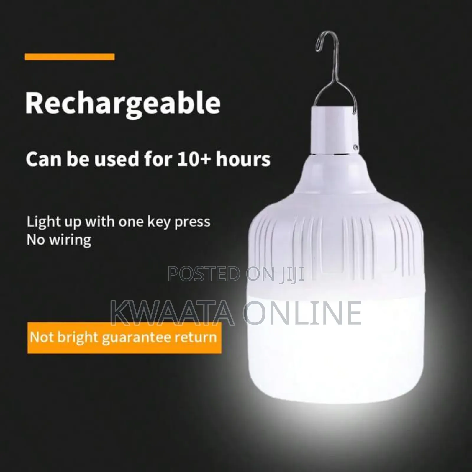 50w Portable Camping Lights Usb Rechargeable Led Bulb Camping Lantern
