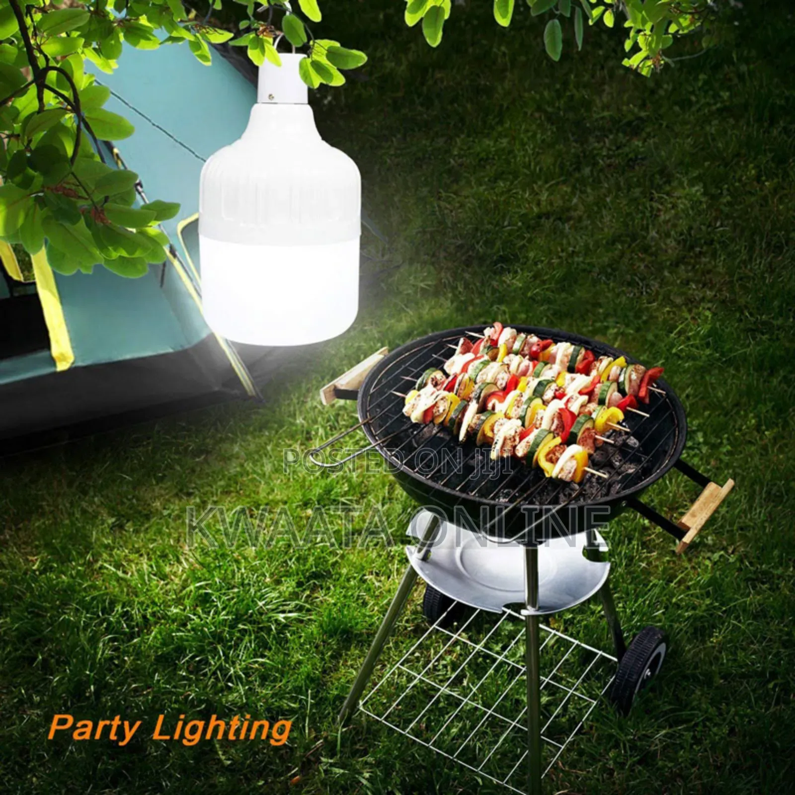 50w Portable Camping Lights Usb Rechargeable Led Bulb Camping Lantern