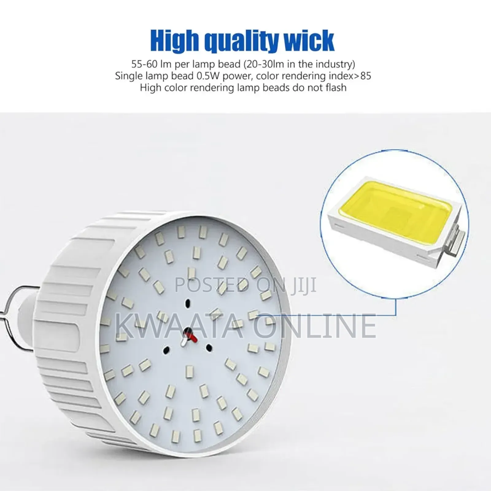 50w Portable Camping Lights Usb Rechargeable Led Bulb Camping Lantern