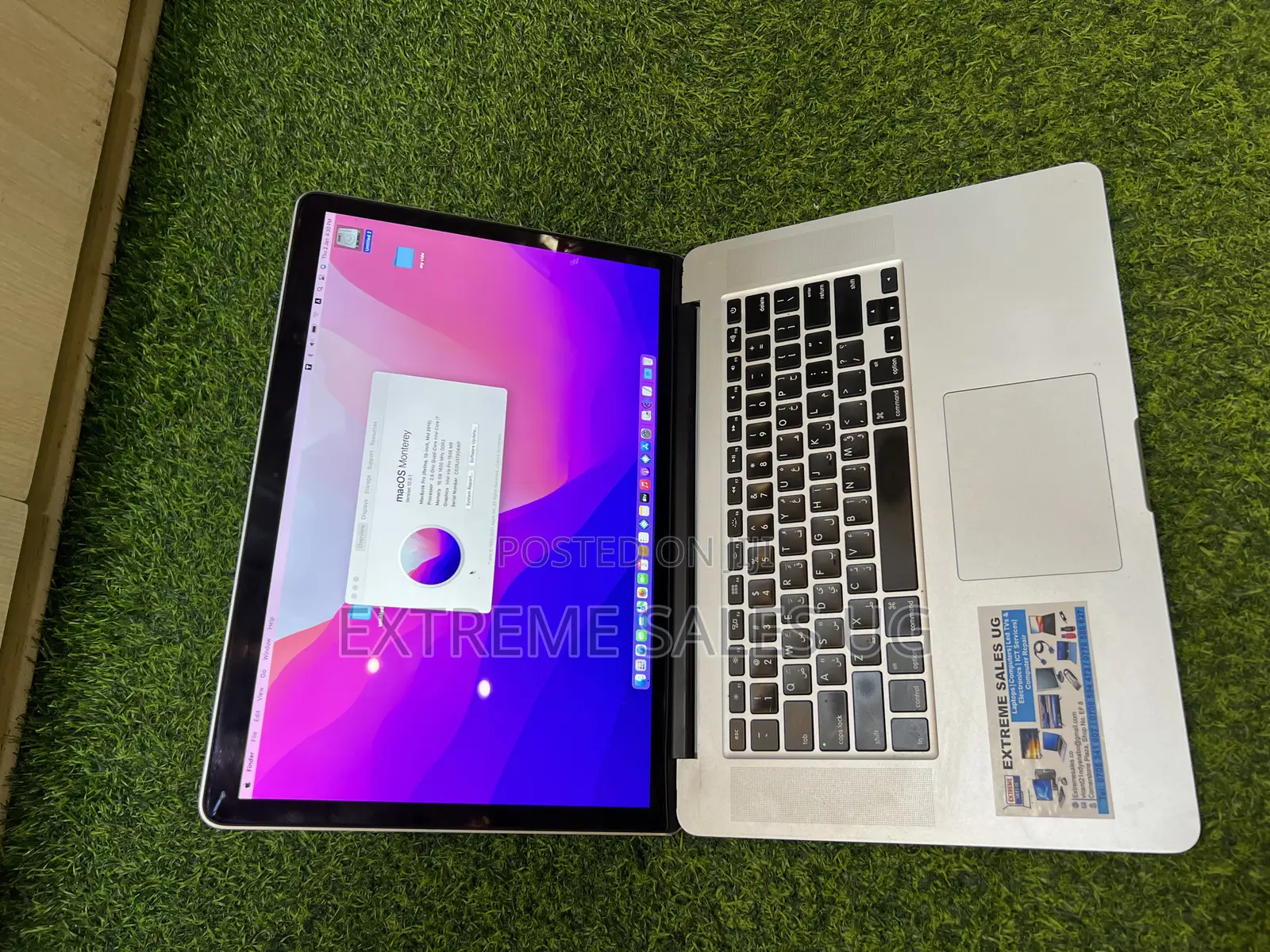 Laptop Apple MacBook Pro 2012 8GB Intel Core I7 SSD 128GB