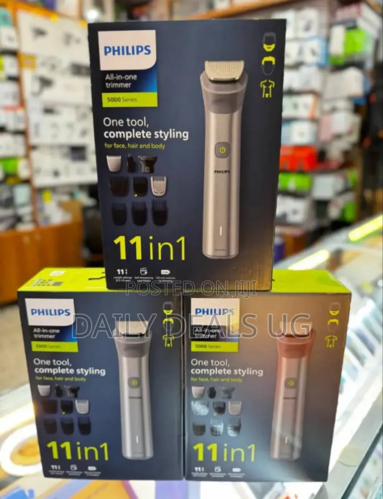 Philips All-in-One Trimmer 5000 Series, an 11-in-1 Grooming Kit