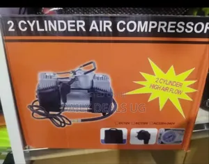 2-Cylinder Portable Air Compressor /" 2 Cylinder High Air Flow