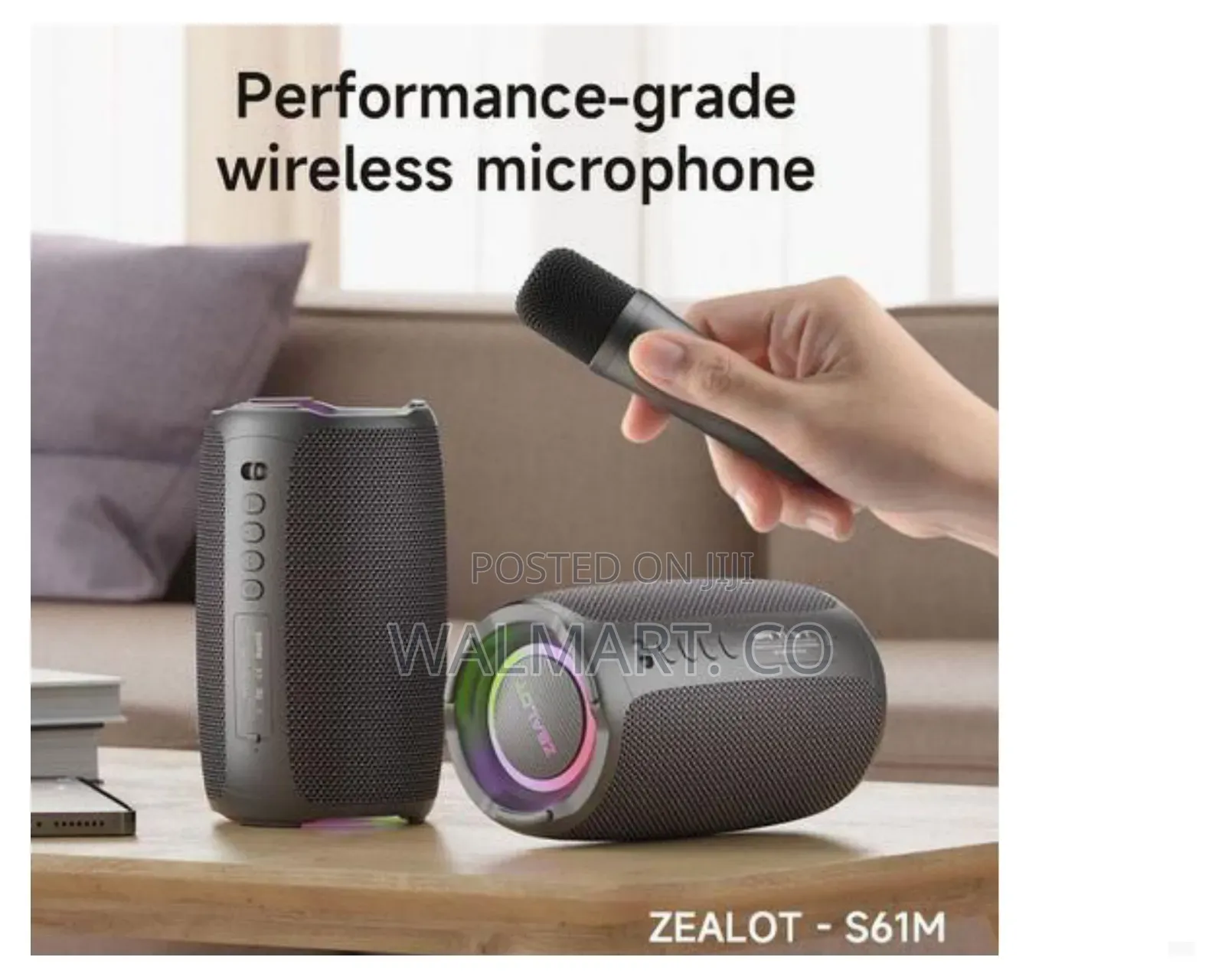 Zealot S61m Wireless Portable Speaker With Microphone
