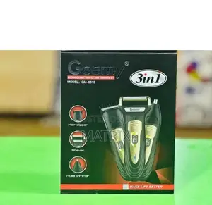 Geemy 3-in-1 Rechargeable Shaver and Trimmer Set