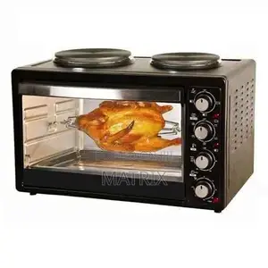 Raf 40l Electric Oven With 2 Hotplates - Multicolur