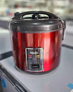 Saachi Electric Rice Cooker With Steam Basket to Cook Vegetables