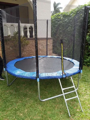 Strong 8ft Kids Trampoline.
