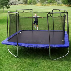 4m X 4m Square Strong Kids Trampoline