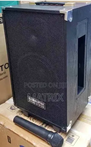 Globalstar Professional Audio Speaker Systems With Microphone