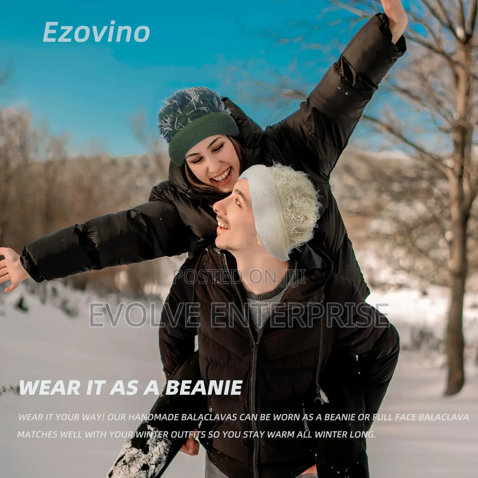 Knitted Fashion Balaclava Mask
