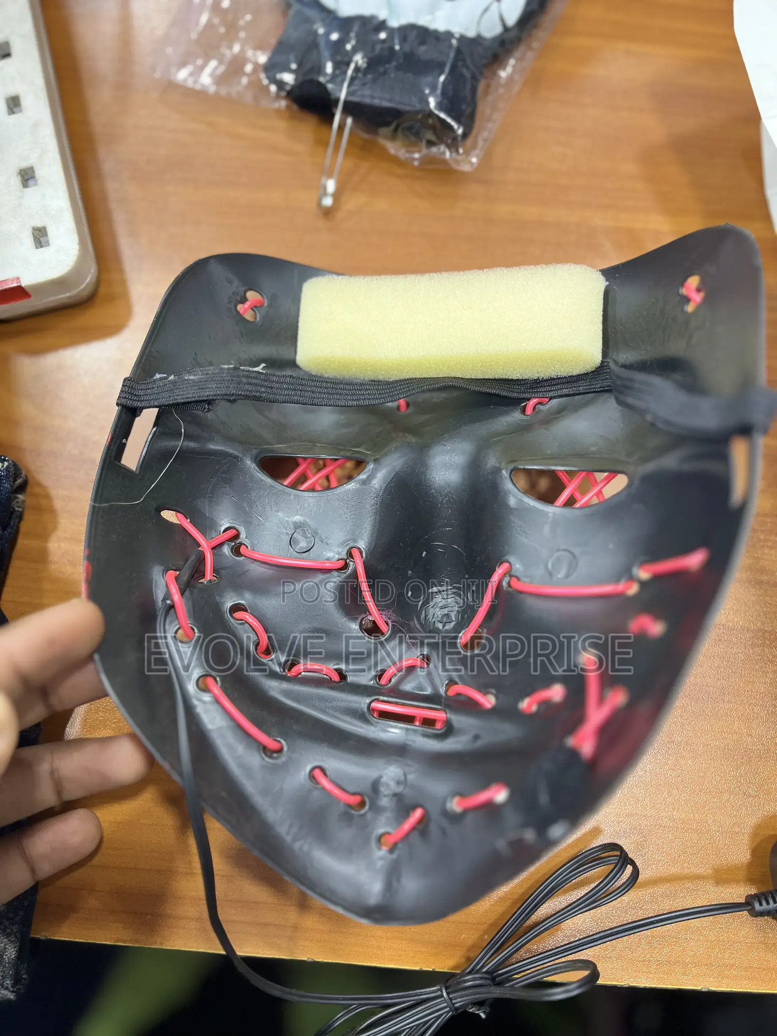 Led Light Up Mask