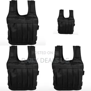 Black Weight Vest