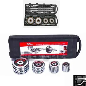 55kg Dumbbell Set New