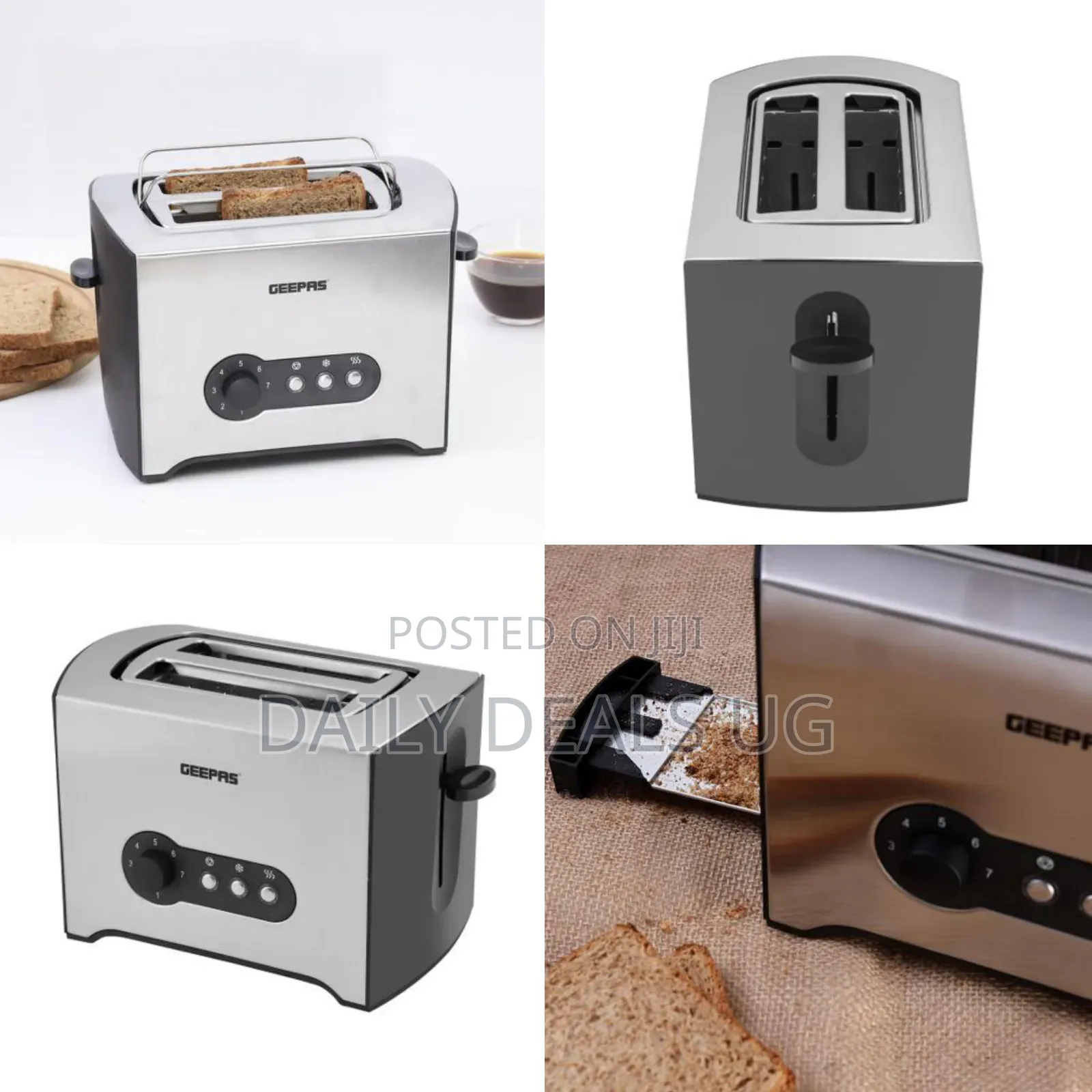 Digital Geepas Bread Toaster