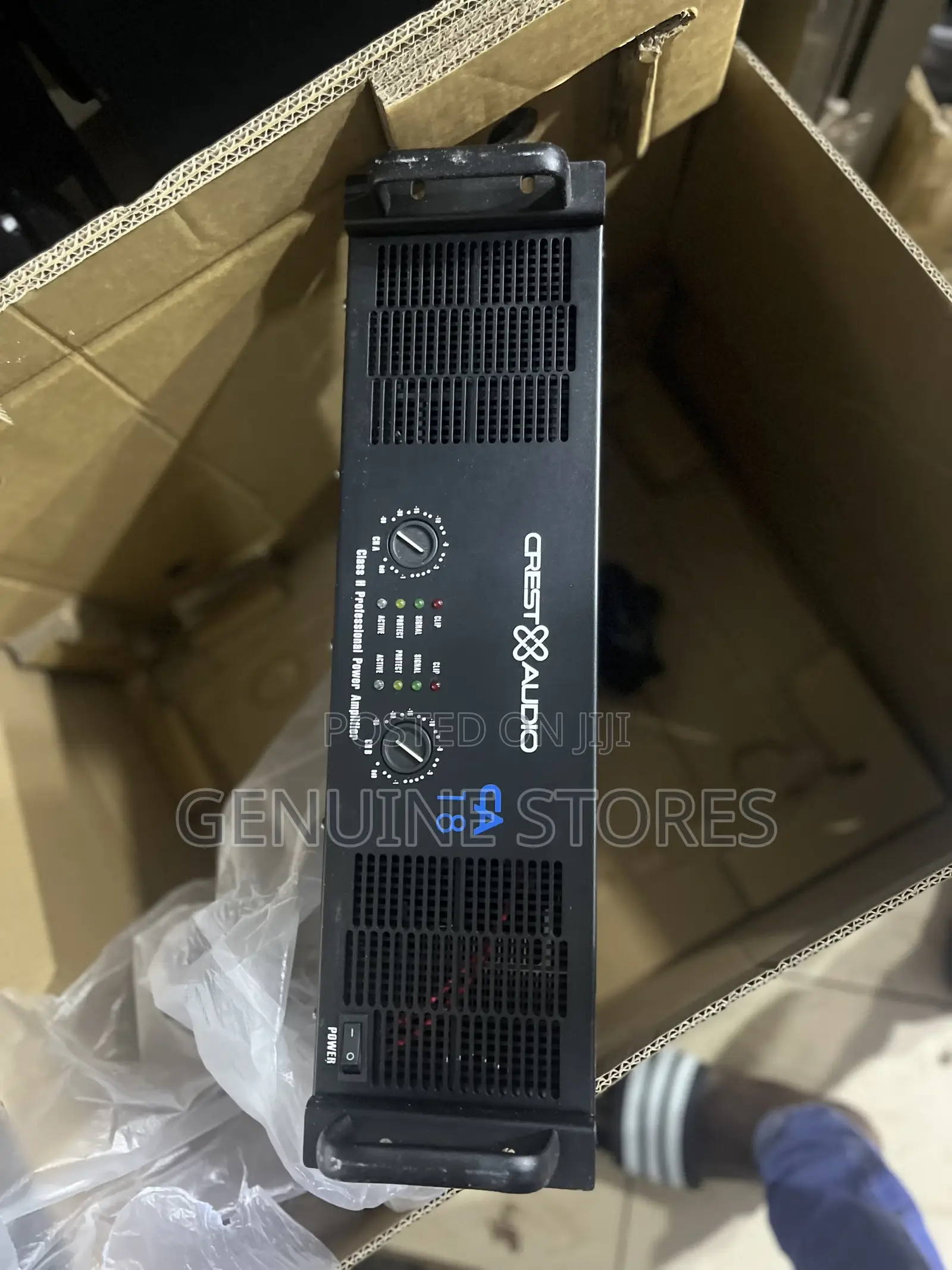 Crest Audio 18 Power Amplifier.