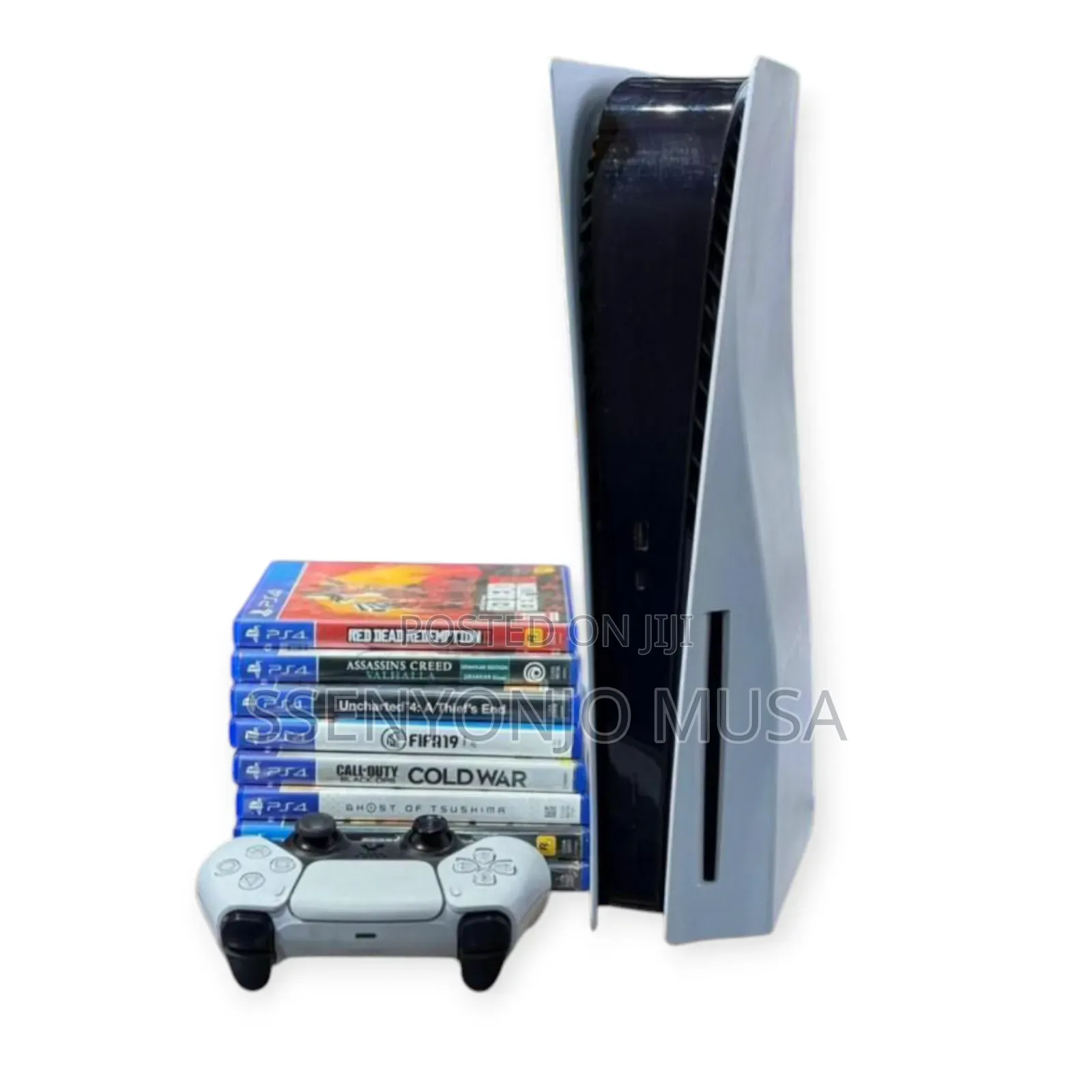 Sony Ps5 Console With One Controller - White
