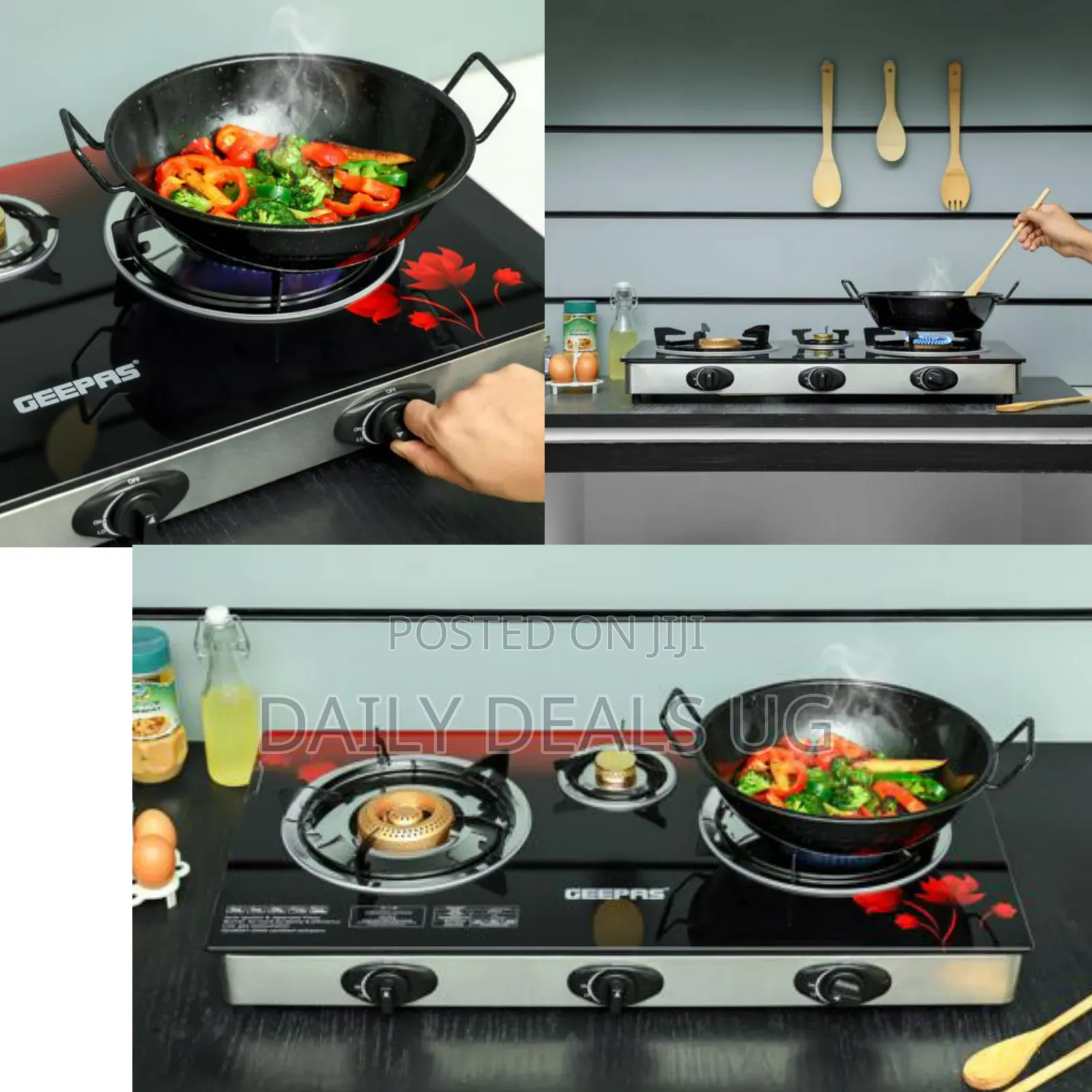 Electric Geepas Gas Cooker