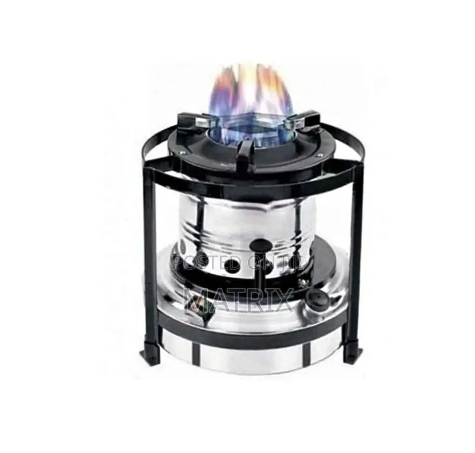 Vikas Mini Wick Stove- 2 Litres - Silver,Black