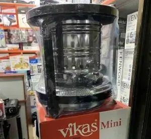 Vikas Kerosene Wick Stove 1.5 Litres - Silver/Black