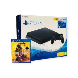 Playstation 4 Slim 500gb Console - Black