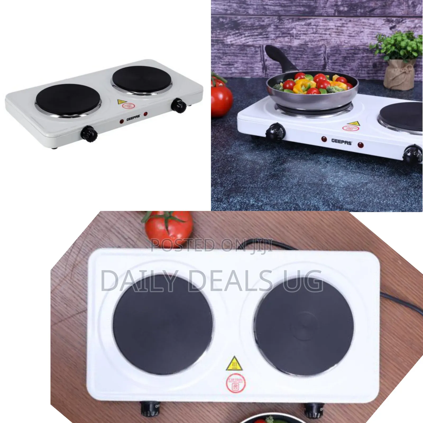 Geepas Dual Hot Plate