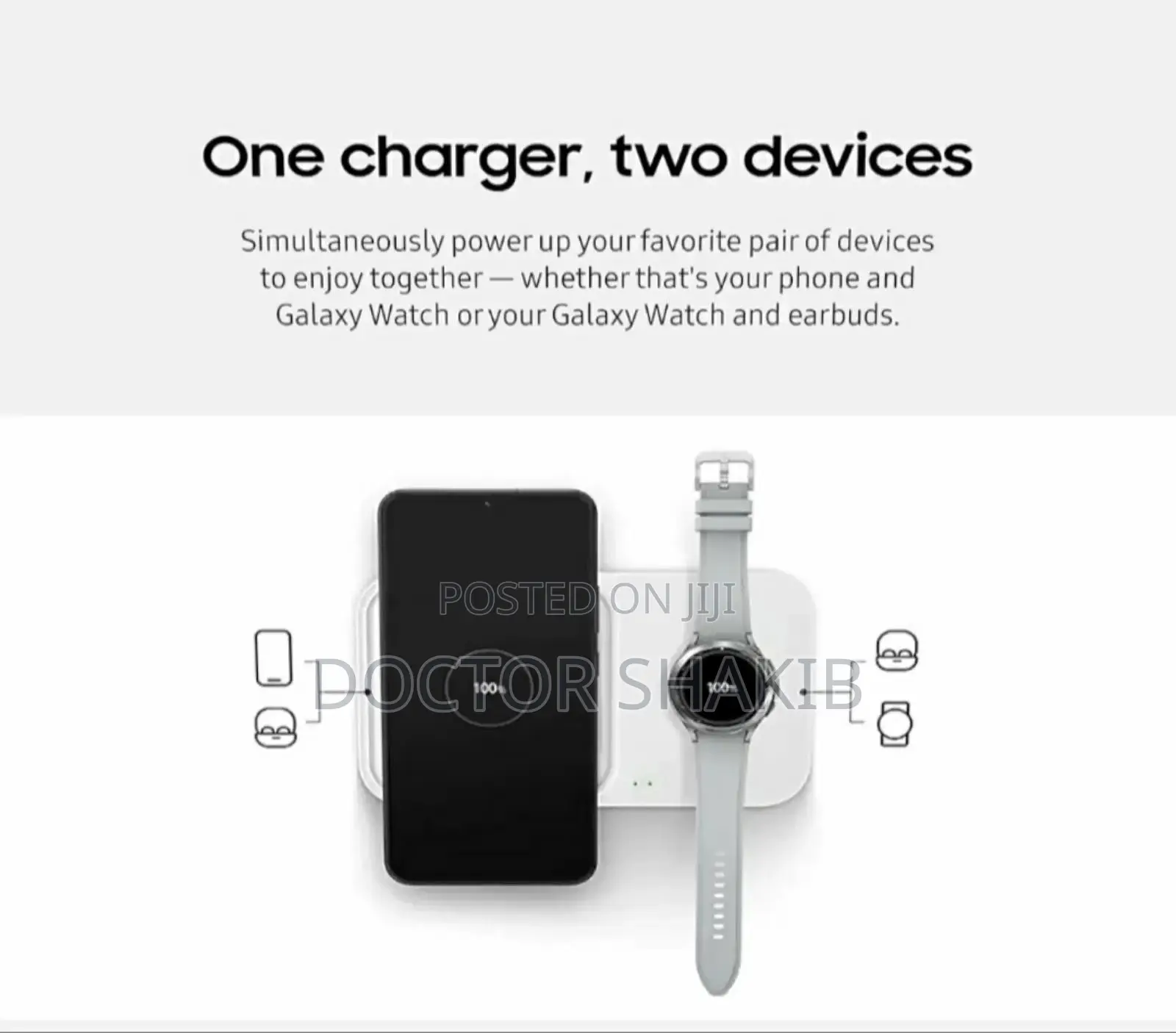 Samsung Super Fast Wireless Charger Duo