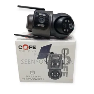 Cofe 4mp Solar Wifi Pt CCTV Camera - Cf-W-Ptsl07-Dl