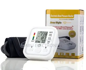 Smart Digital Blood Pressure Monitor – LCD Arm Cuff Machine