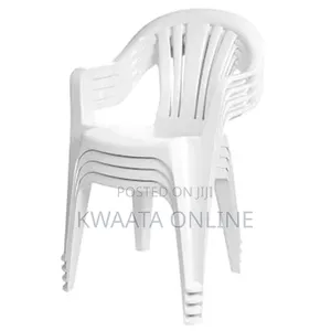 1piece Stackable Plastic Multifunctional Chairs- With Arms