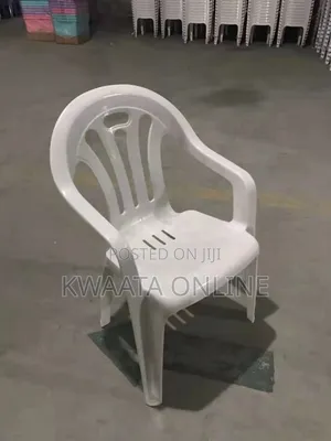 1piece Stackable Plastic Multifunctional Chairs- With Arms