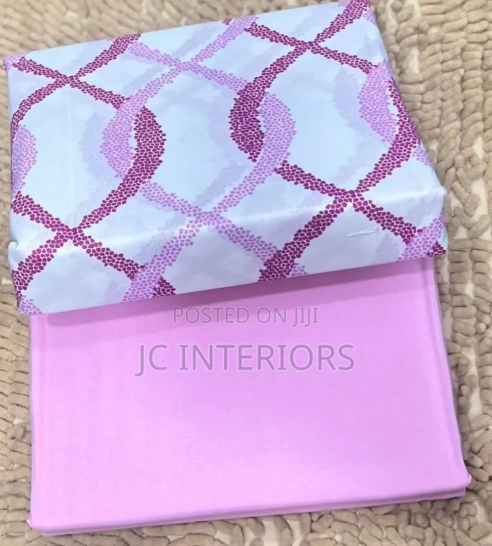 6pc 5x6 Cotton Bedsheets With 4 Pillowcases