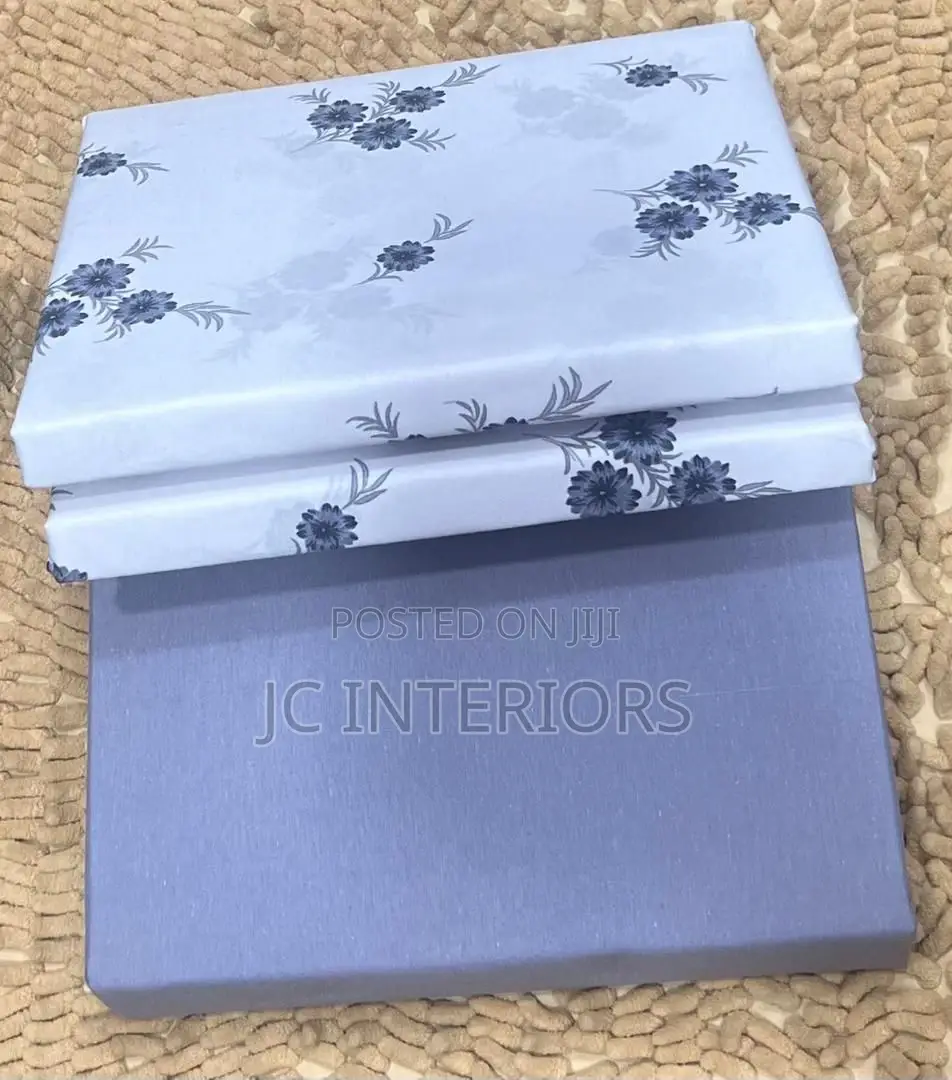 6pc 5x6 Cotton Bedsheets With 4 Pillowcases