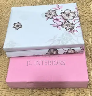 6pc 5x6 Cotton Bedsheets With 4 Pillowcases