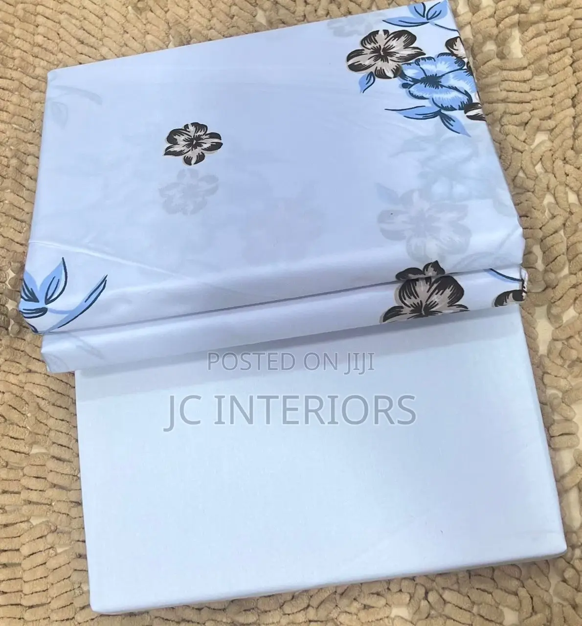 6pc 5x6 Cotton Bedsheets With 4 Pillowcases