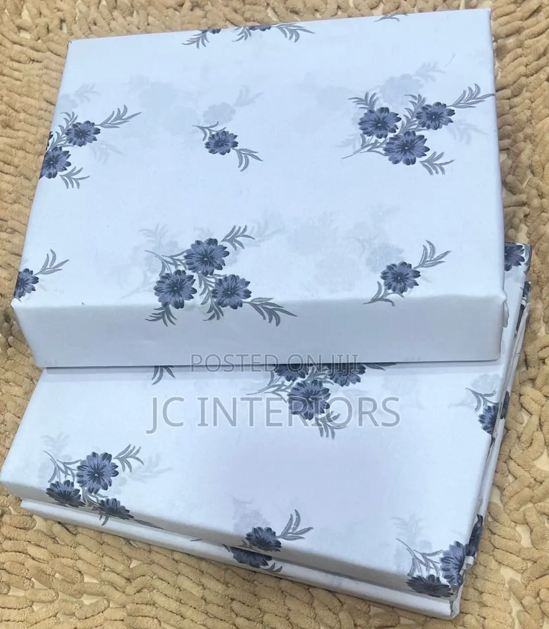 6pc 5x6 Cotton Bedsheets With 4 Pillowcases