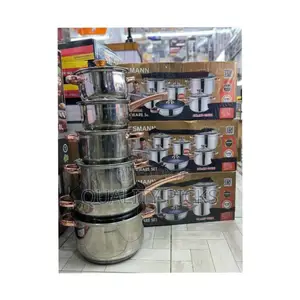 Seemann Pieces Heavy Cookware Saucepan Set .