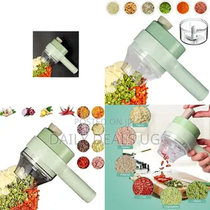 Green Automatic Vegetable Chopper